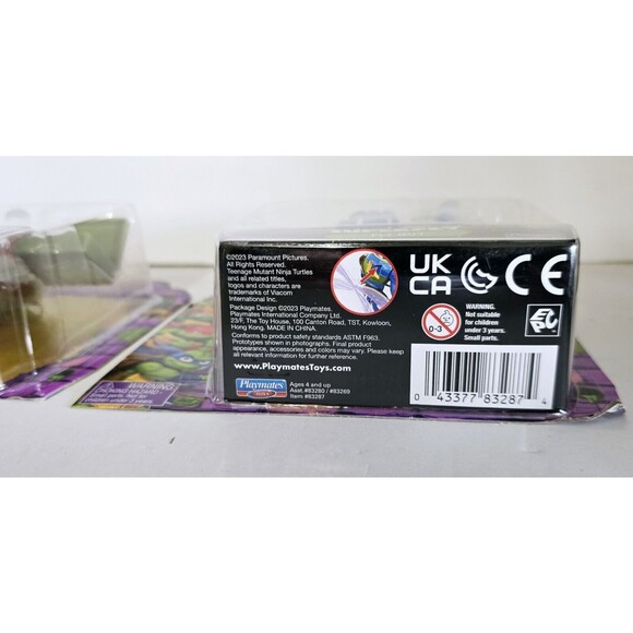 TMNT Mutant Mayhem Set Mutant Tots Young Splinter Super Fly NIB Sealed - Picture 14 of 16